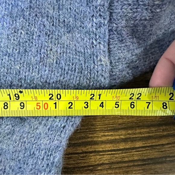 Vintage Highland Home Industries Scotland 100% New Wool Fair isle Cardigan - Picture 9 of 11